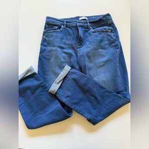 Loft girlfriend jeans size 8